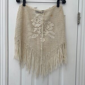 Tagrag Vintage Fringe Skirt for Pool & beach M/L